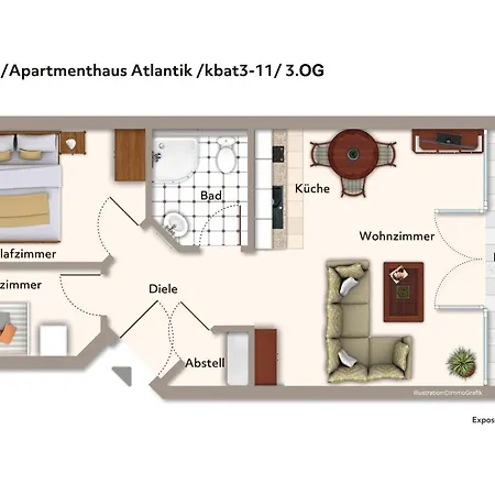 Apartamento Apartmenthaus Atlantik Apartmenthaus Atlantik 311 *